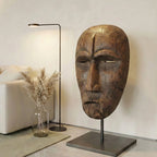 Ancient Gaze | Wood Sculpture
