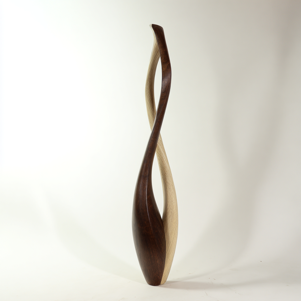 Contrast in Flow    | Large Wood Sculpture