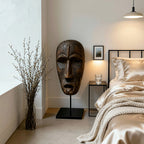 Ancient Gaze | Wood Sculpture