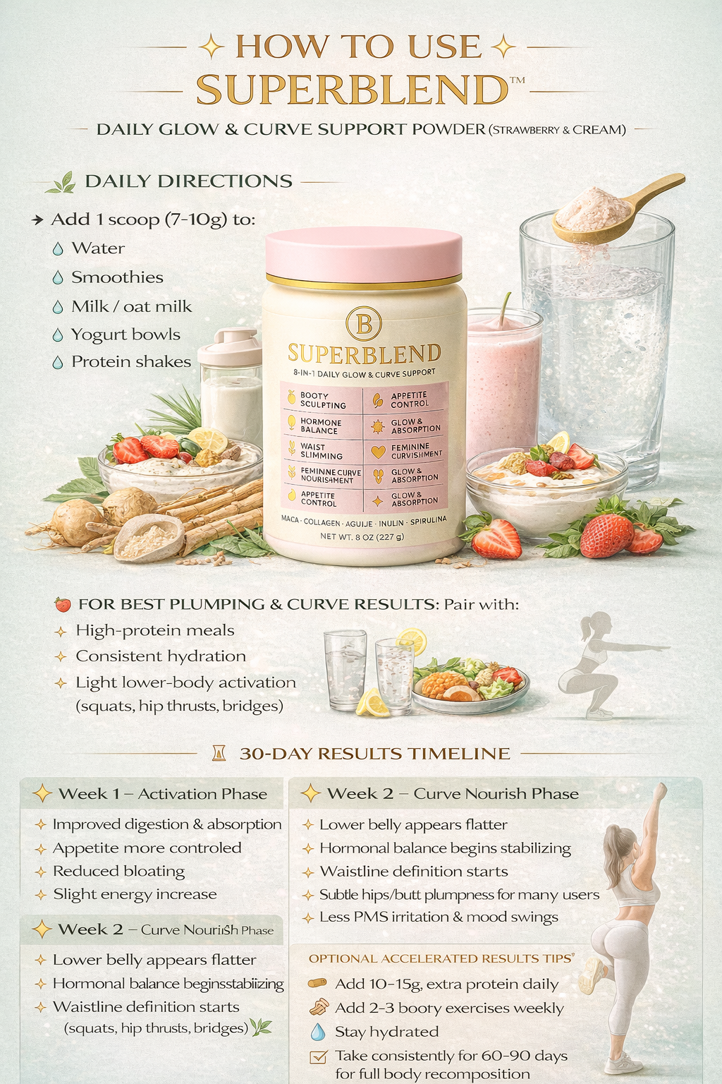 8-In-1 Daily Glow & Curve Support Powder