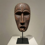 Ancient Gaze | Wood Sculpture