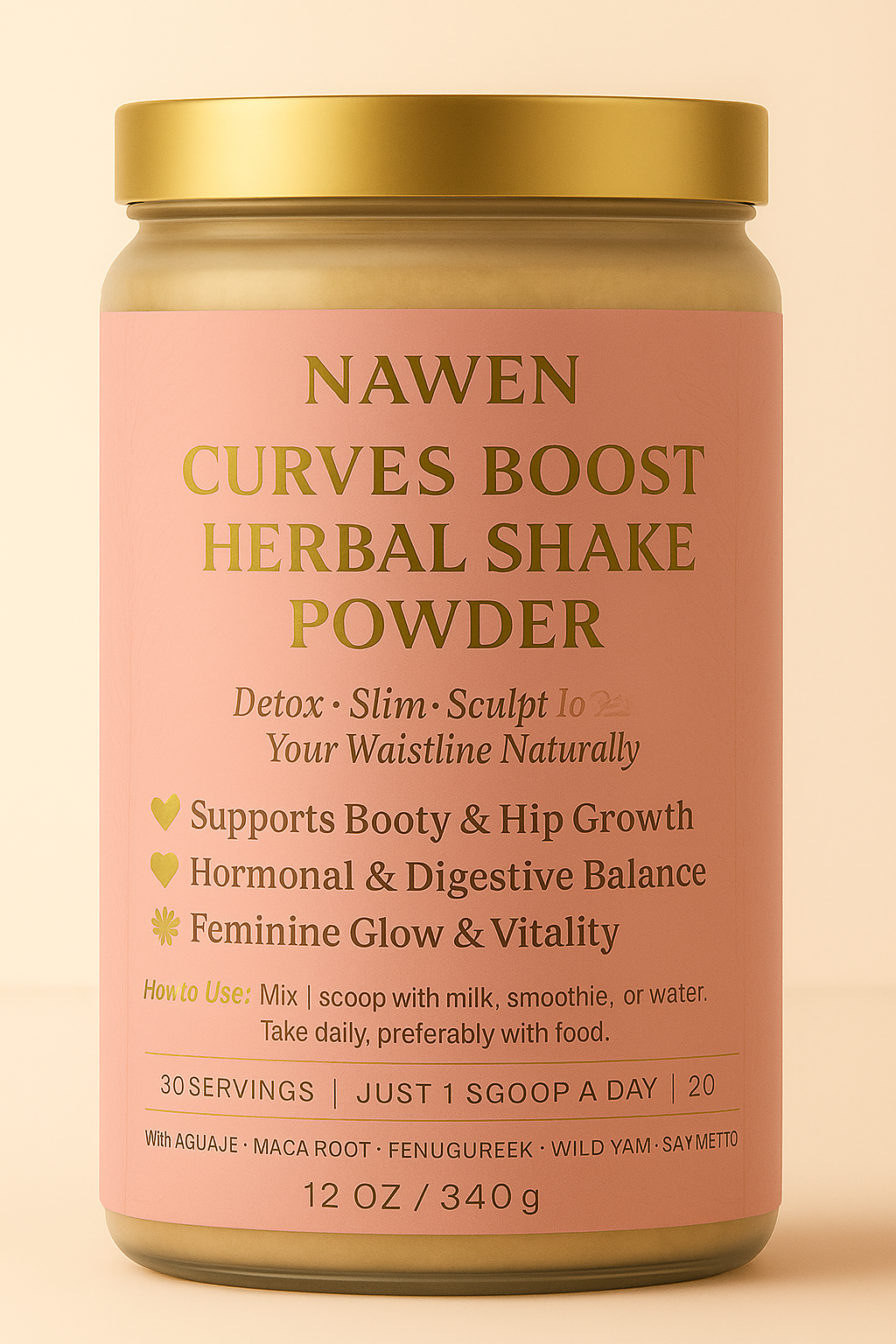 Booty Shake – Curve Enhancing Superfood Blend (250g)