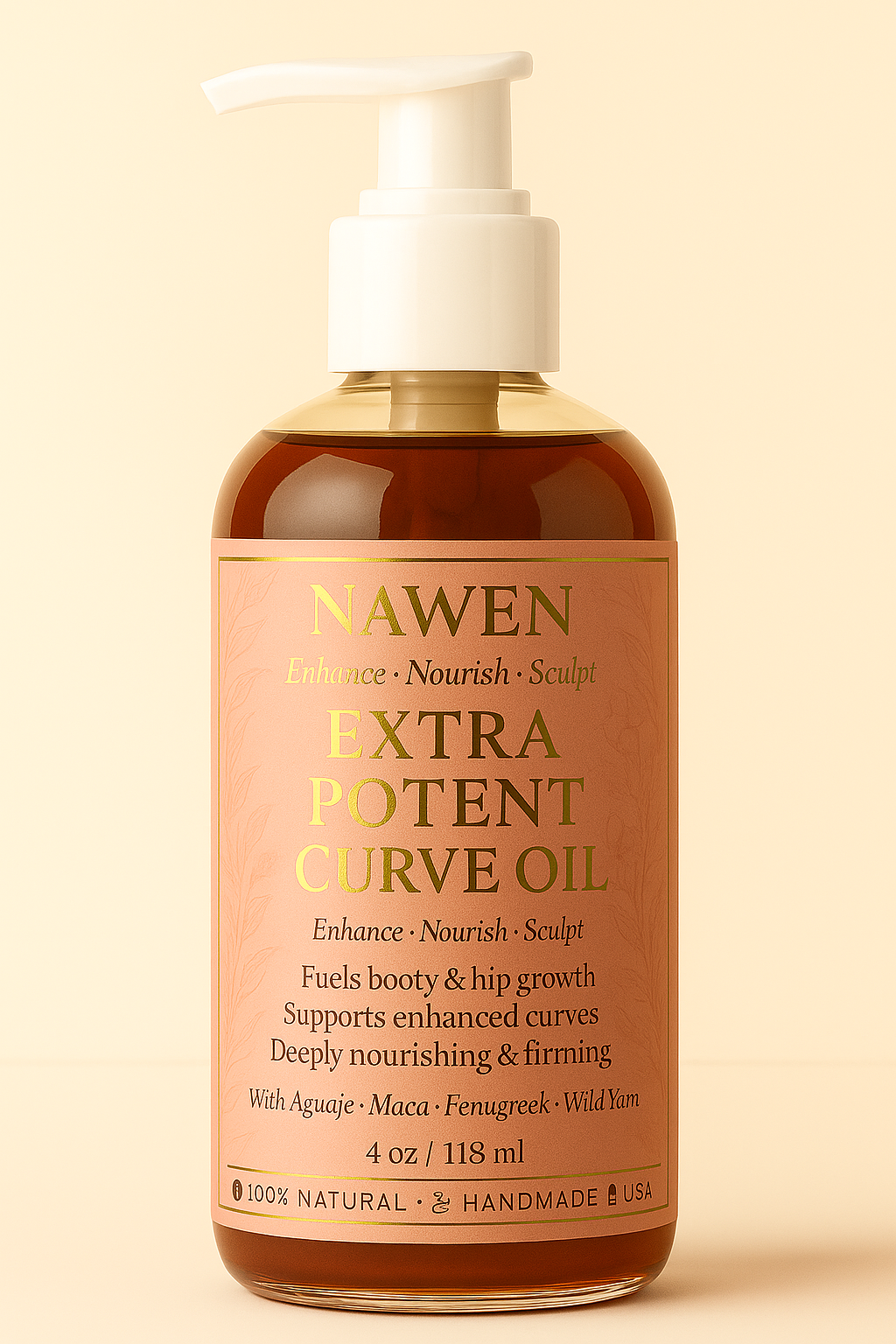 Extra Potent Curve-Enhancing Oil  4 oz