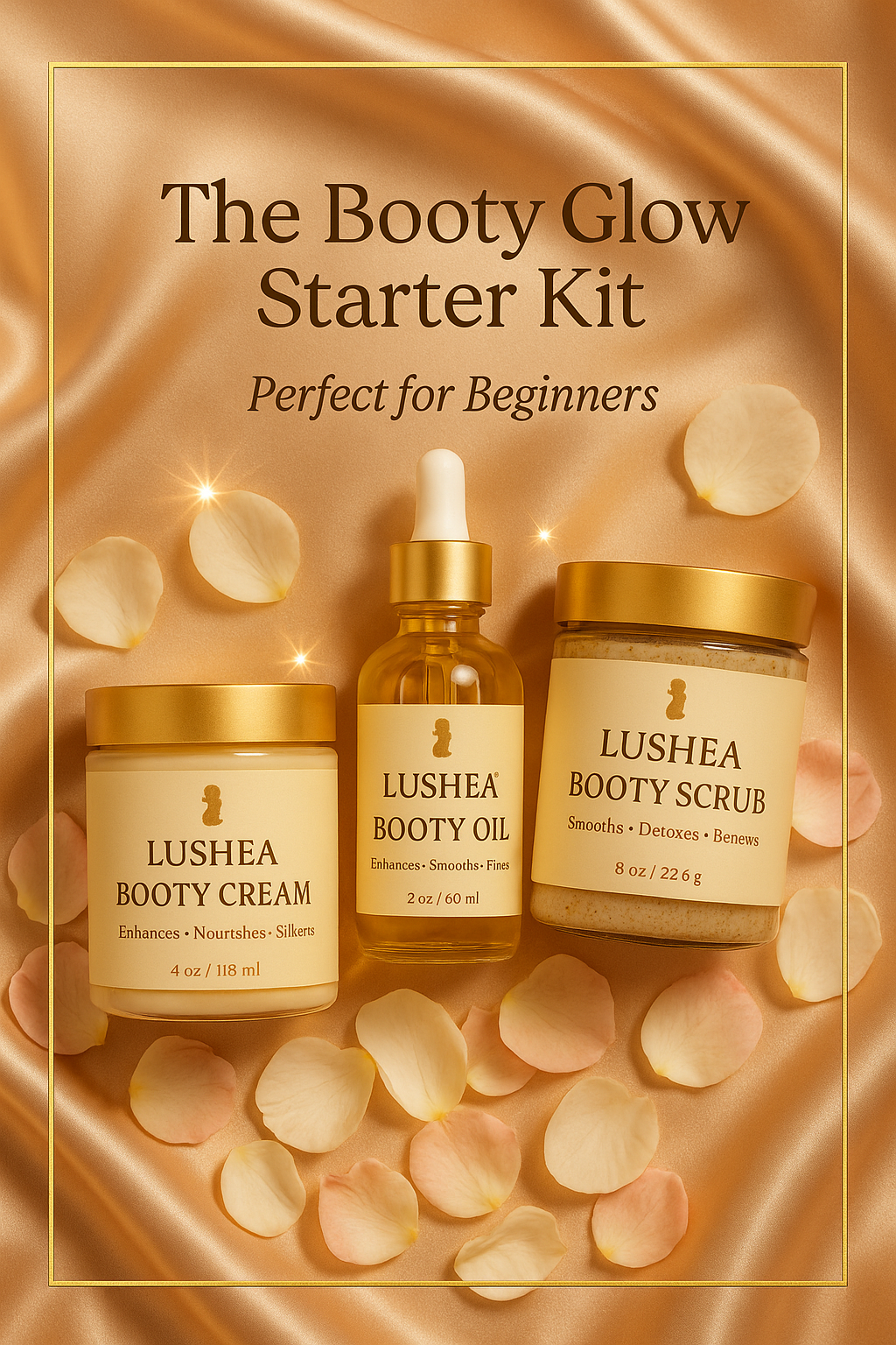 The Booty Glow Starter Kit – Perfect for Beginners