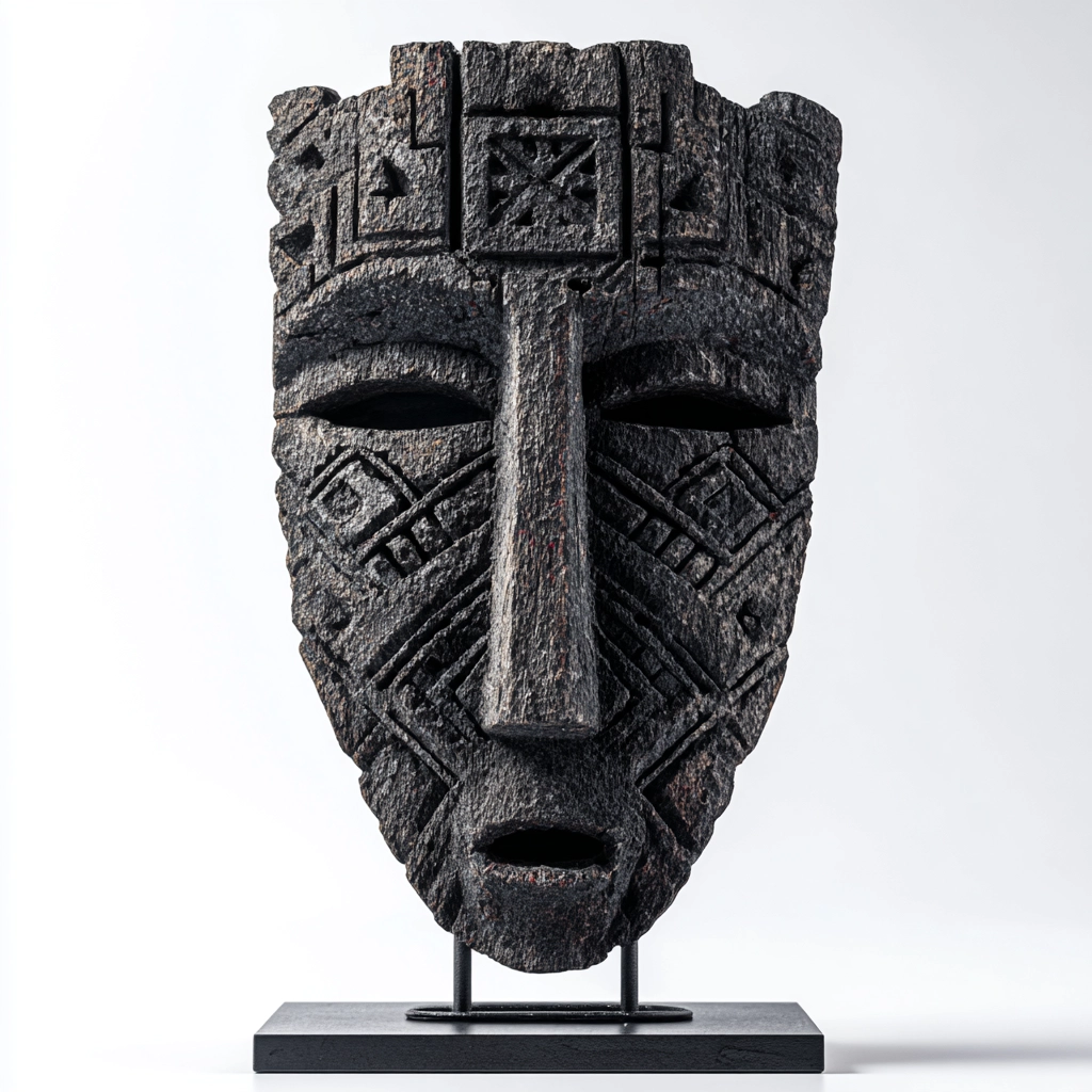 Ancient Sentine l Wood Sculpture