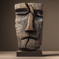 Ancient Fissure l Wood Sculpture