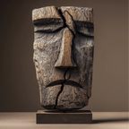 Ancient Fissure l Wood Sculpture