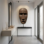 Ancient Gaze | Wood Sculpture
