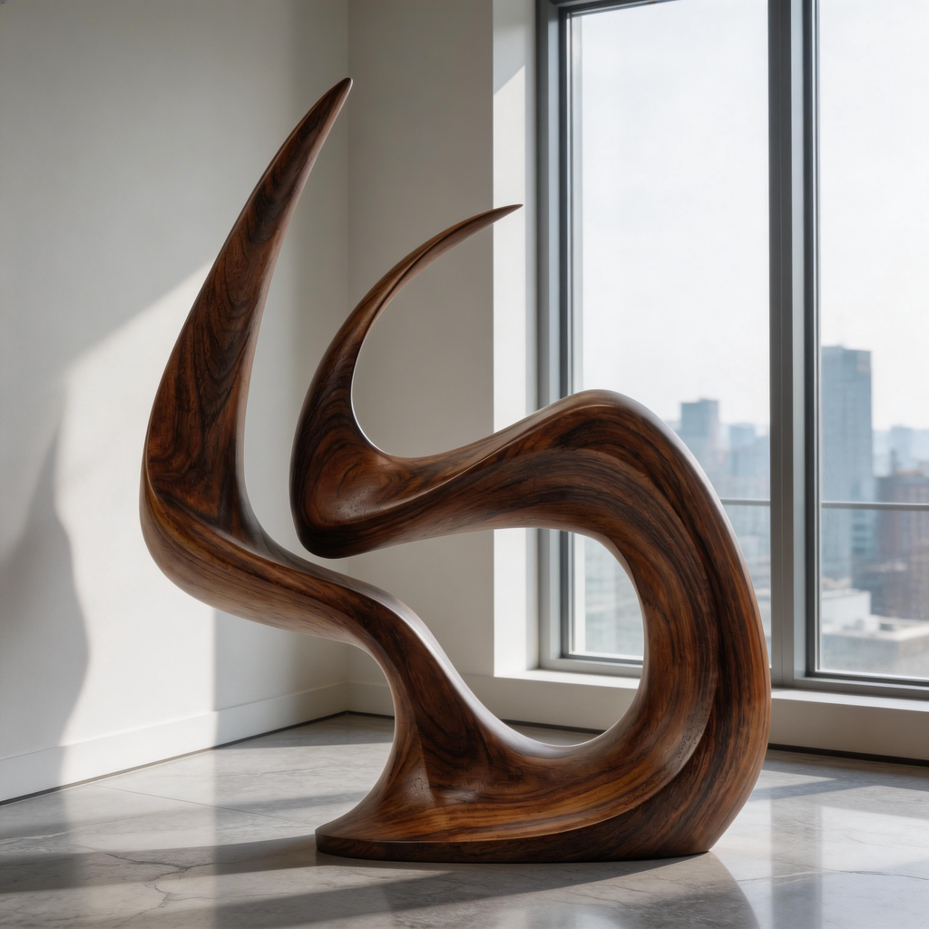 Apex Surge   | Wood Sculpture