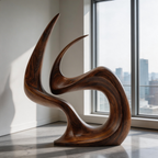 Apex Surge   | Wood Sculpture