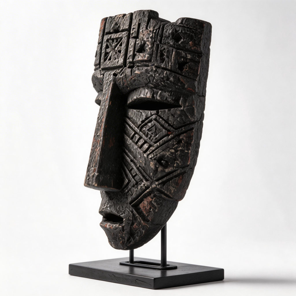 Ancient Sentine l Wood Sculpture