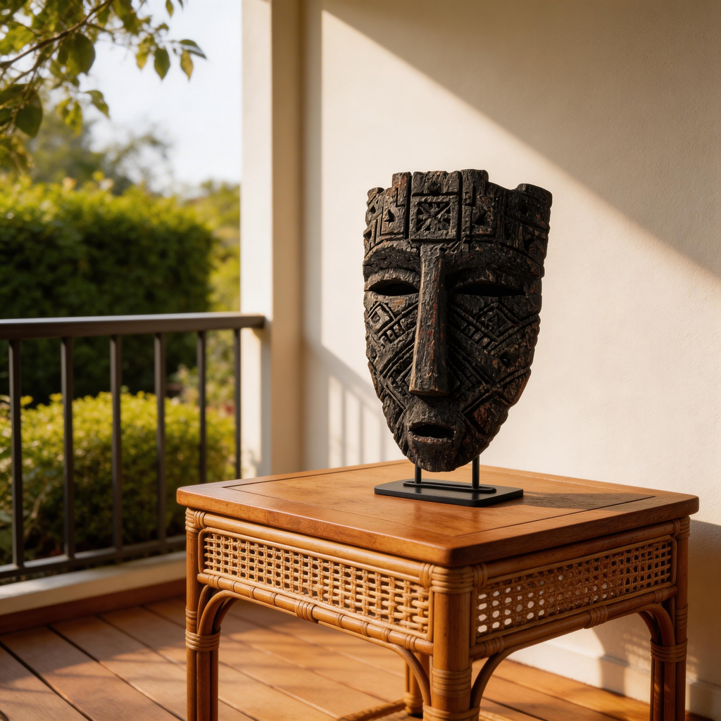 Ancient Sentine l Wood Sculpture
