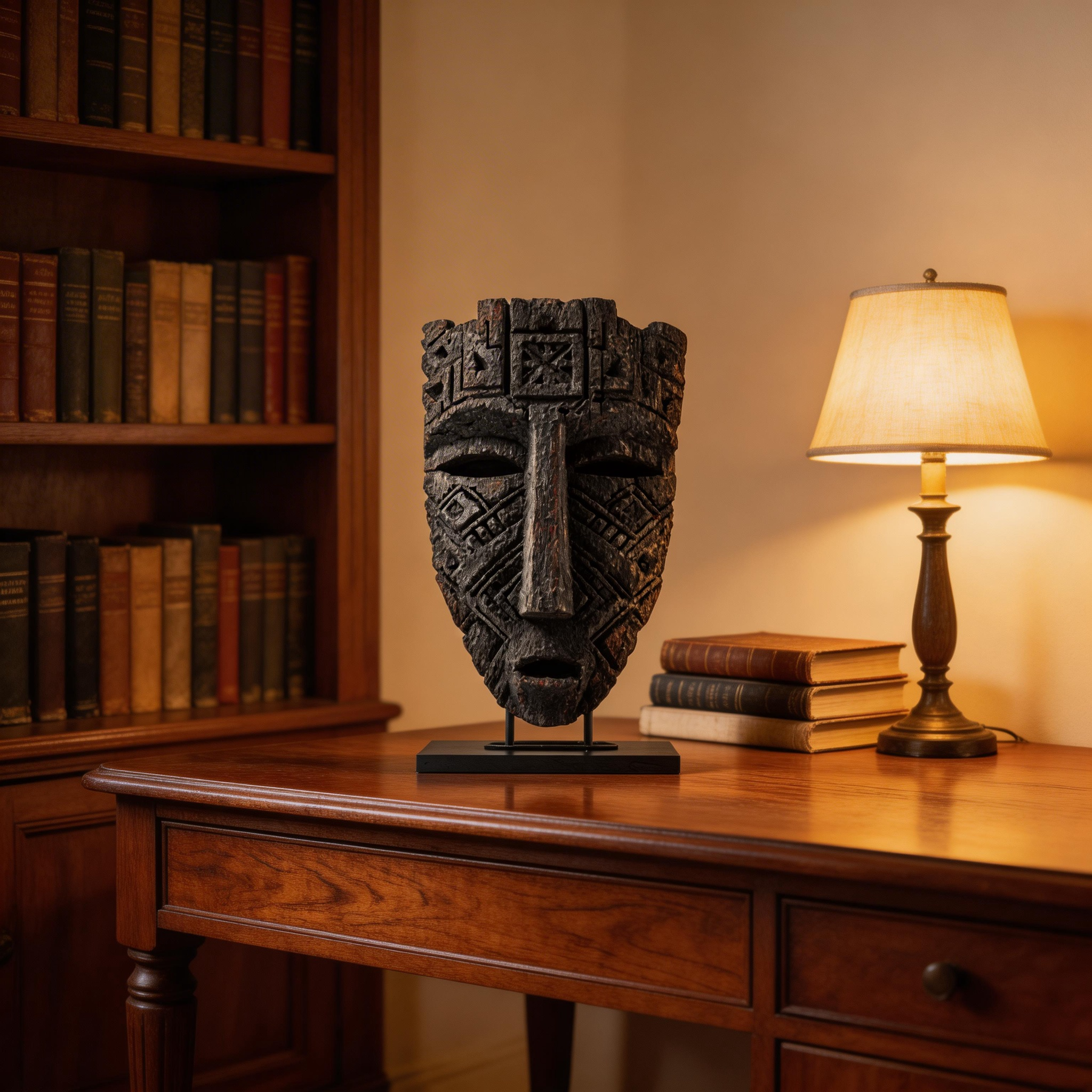 Ancient Sentine l Wood Sculpture