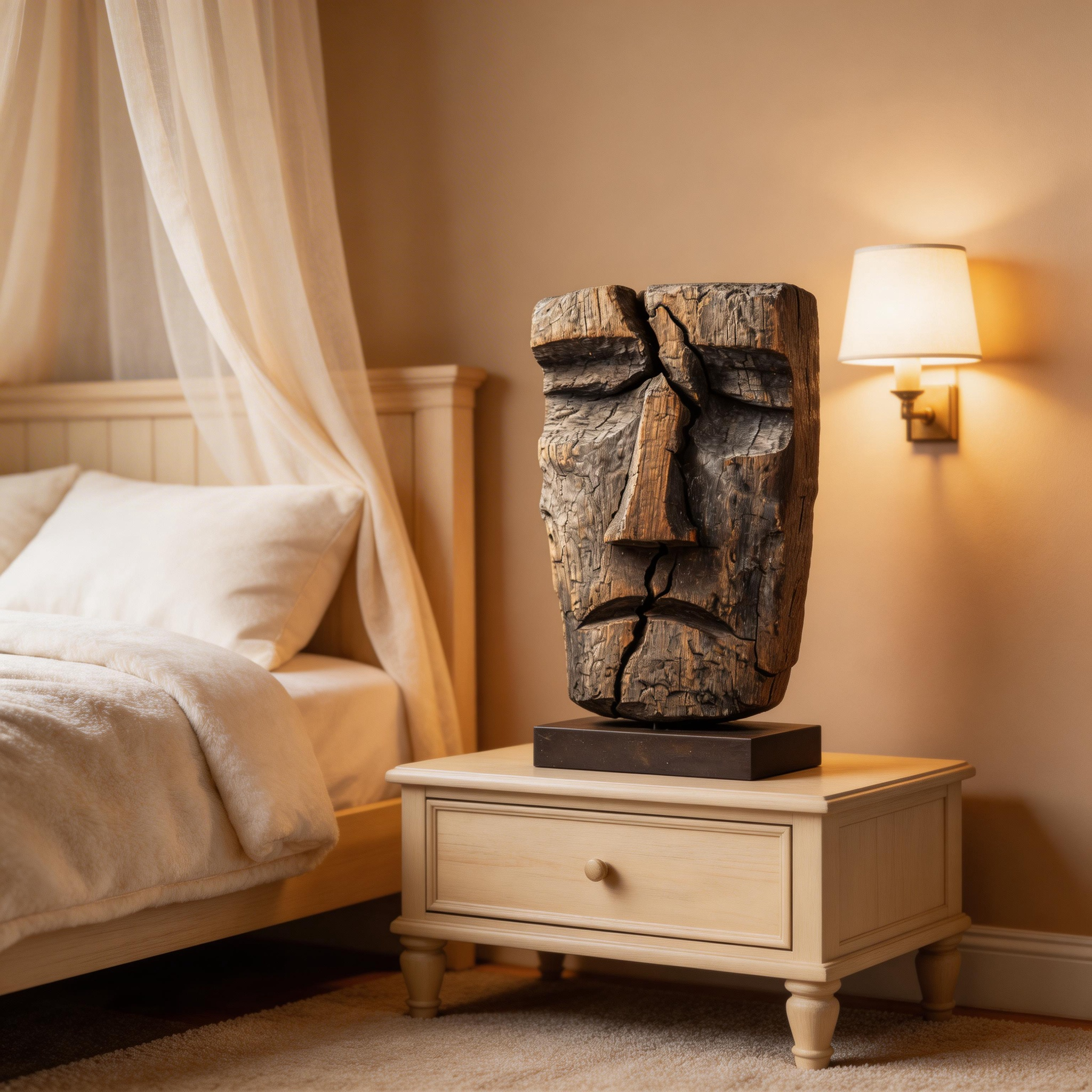 Ancient Fissure l Wood Sculpture
