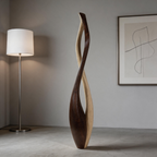 Contrast in Flow    | Large Wood Sculpture