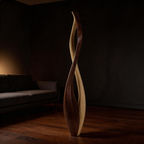 Contrast in Flow    | Large Wood Sculpture