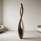 Contrast in Flow    | Large Wood Sculpture