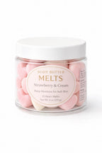 strawberry cream body butter melts