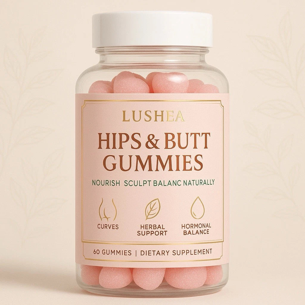 Booty & Hips Enhancement Gummies, Waist Slimming & Appetite Suppressant